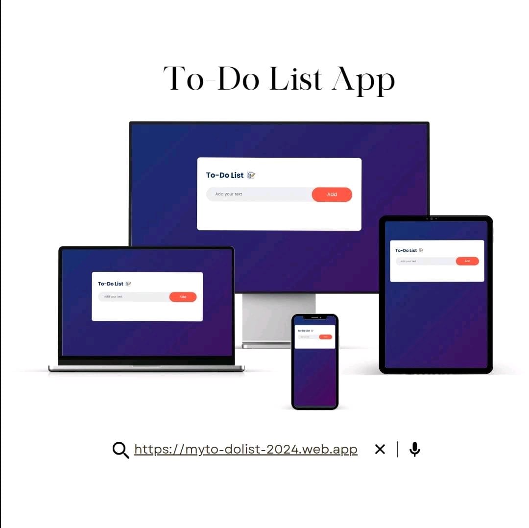 To-Do List Application (Web App)